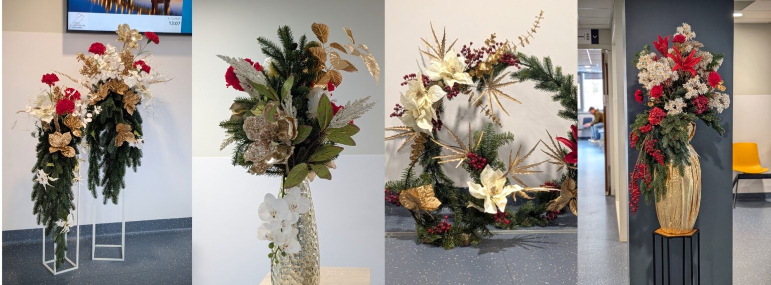 Décoration florale événementielle avec fleurs artificielles haut de gamme