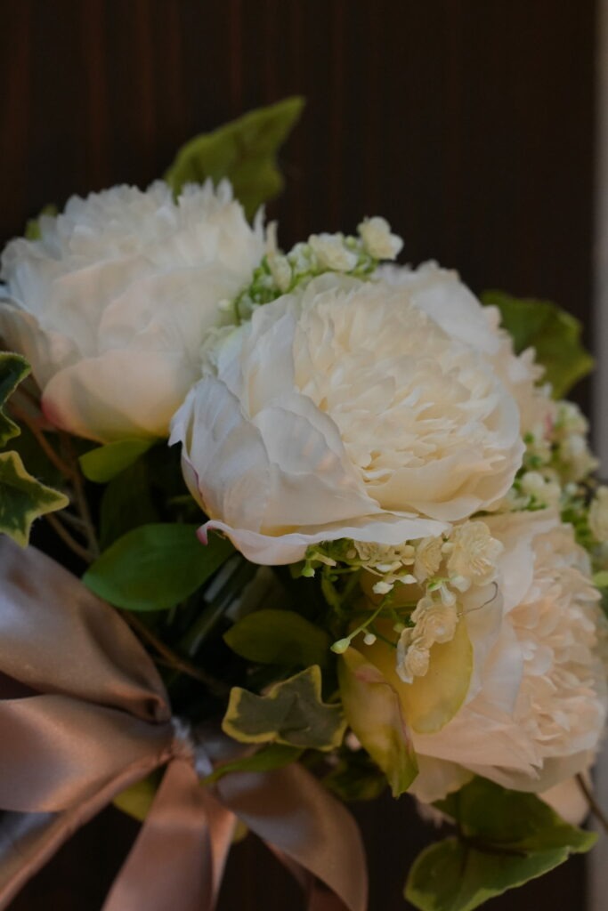 fleurs articielles pour bouquet de mariée