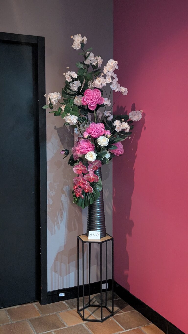 Vase décoration florale